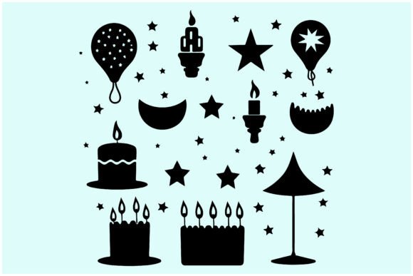 Download Happy Birthday Decoration Elements - Element Collection