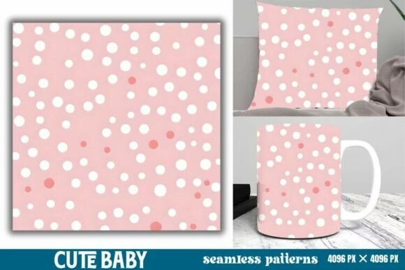 Download Cute Baby Pastel Digital Papers Pattern - Baby Collection