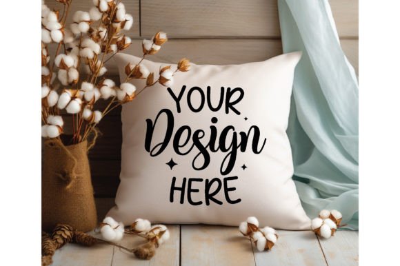 Download Fall Autumn Home Decor Pillow Mockup 13 - Mockup Collection