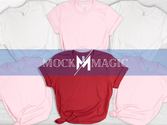 Download Red White &amp; Pink Valentines Day Mockup - Mockup Collection