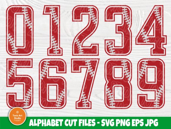 Download Baseball Numbers SVG Cut Files, Softball - Soft Collection