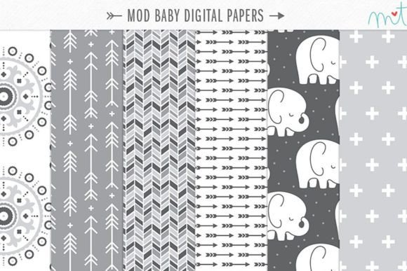 Download Mod Baby Digital Papers - Baby Collection